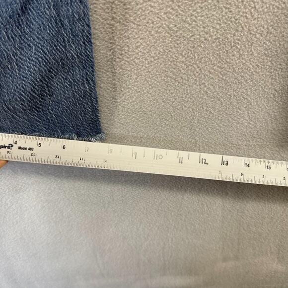 Levis 501xx Jeans Men's 30x30 Fits 29x26 Blue Premium 93' Big E Red Tab Raw Hem - Picture 4 of 10